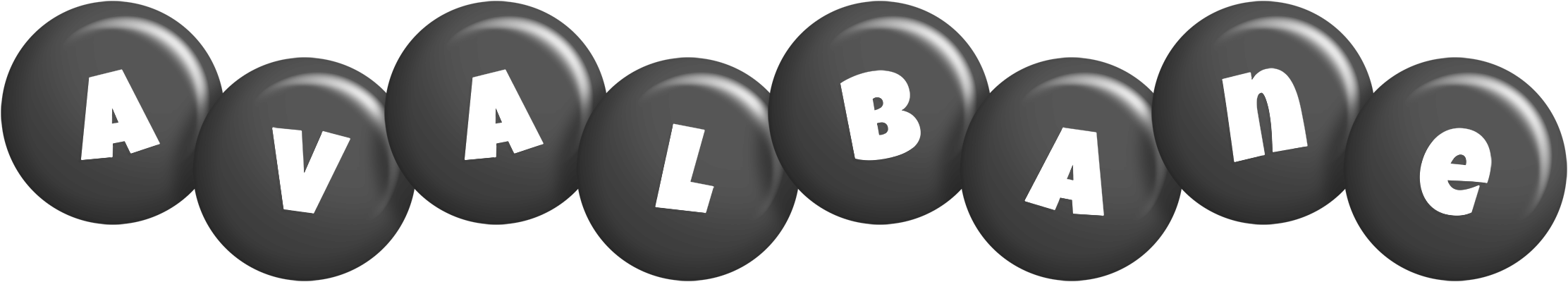 Avalbane candy-black logo