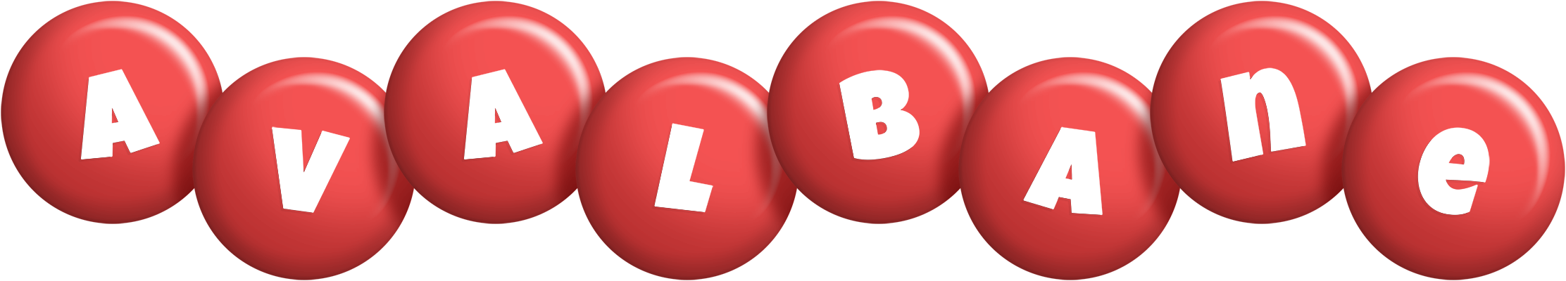 Avalbane candy-red logo