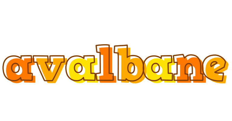 Avalbane desert logo