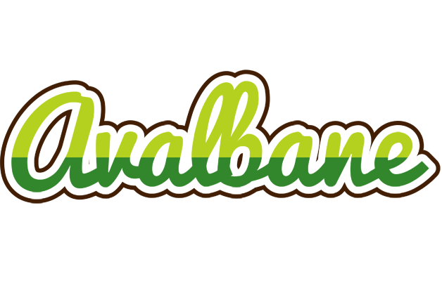 Avalbane golfing logo