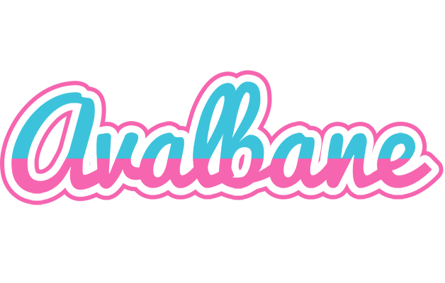 Avalbane woman logo