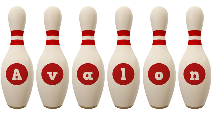 Avalon bowling-pin logo