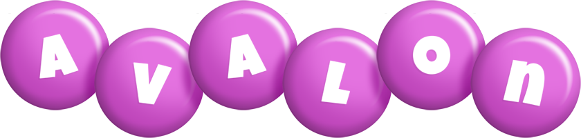 Avalon candy-purple logo