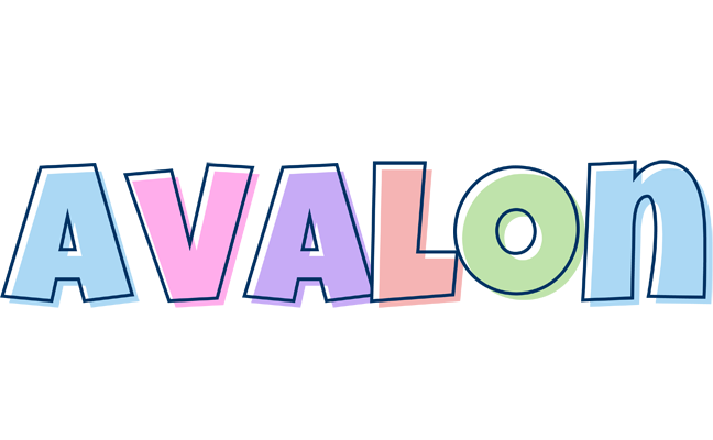 Avalon pastel logo