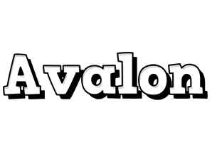 Avalon snowing logo