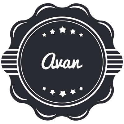 Avan badge logo