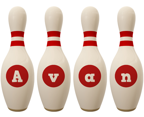 Avan bowling-pin logo
