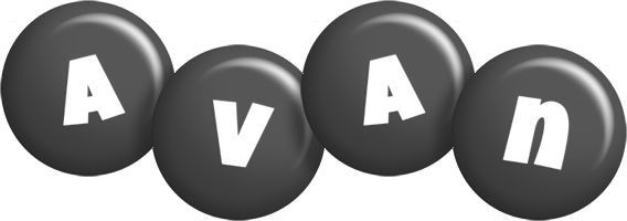 Avan candy-black logo