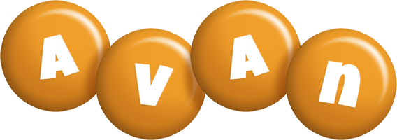 Avan candy-orange logo