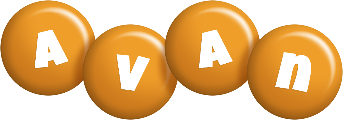 Avan candy-orange logo
