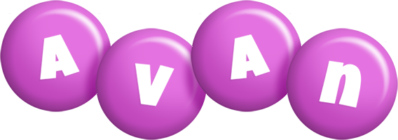 Avan candy-purple logo