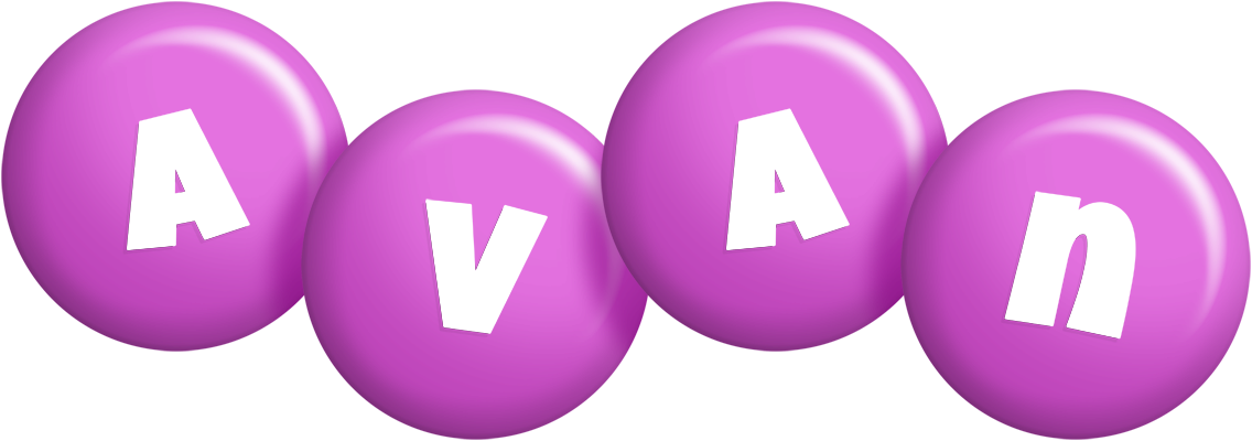 Avan candy-purple logo