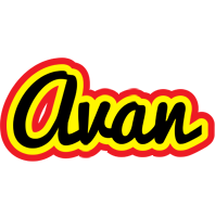 Avan flaming logo