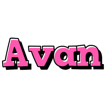 Avan girlish logo