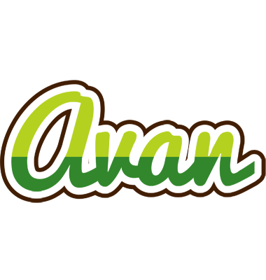 Avan golfing logo