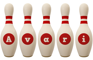 Avari bowling-pin logo