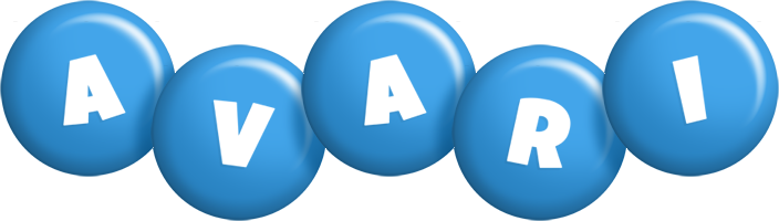 Avari candy-blue logo