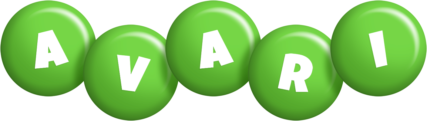 Avari candy-green logo