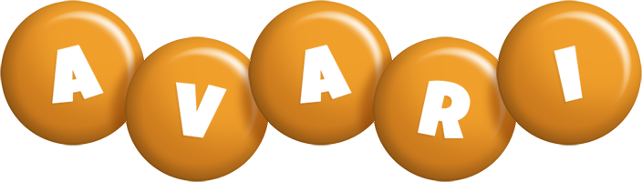 Avari candy-orange logo