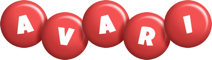 Avari candy-red logo