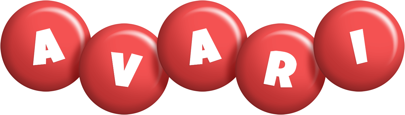 Avari candy-red logo
