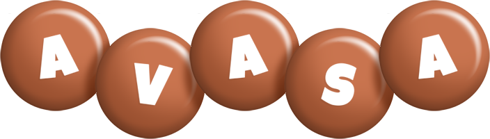 Avasa candy-brown logo