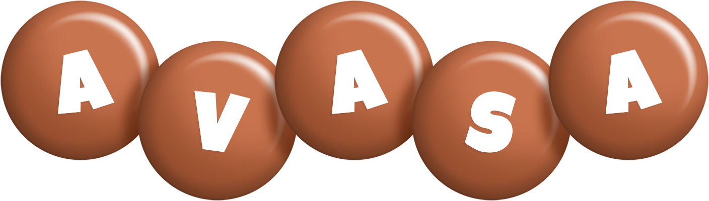 Avasa candy-brown logo
