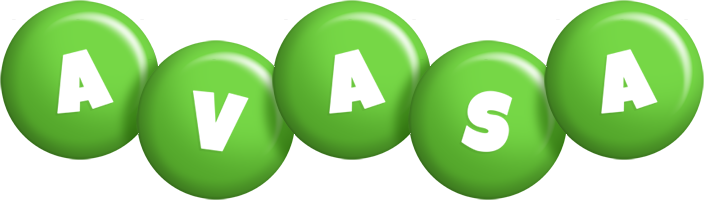 Avasa candy-green logo