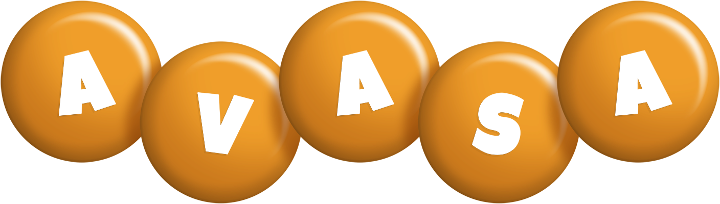 Avasa candy-orange logo