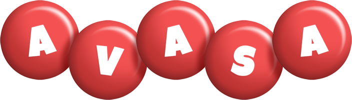 Avasa candy-red logo