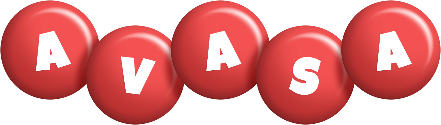Avasa candy-red logo