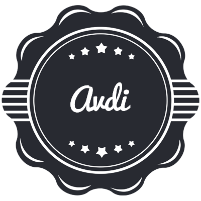 Avdi badge logo