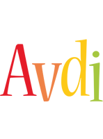 Avdi birthday logo