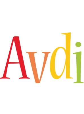 Avdi birthday logo