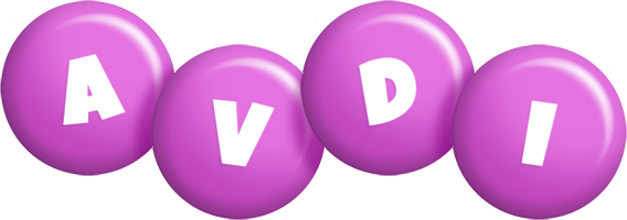 Avdi candy-purple logo