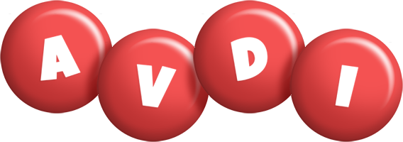 Avdi candy-red logo