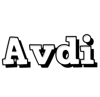 Avdi snowing logo