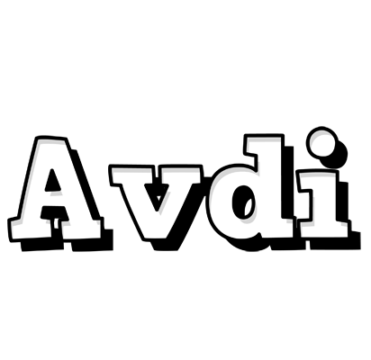 Avdi snowing logo