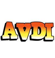 Avdi sunset logo