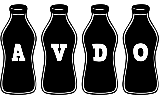 Avdo bottle logo