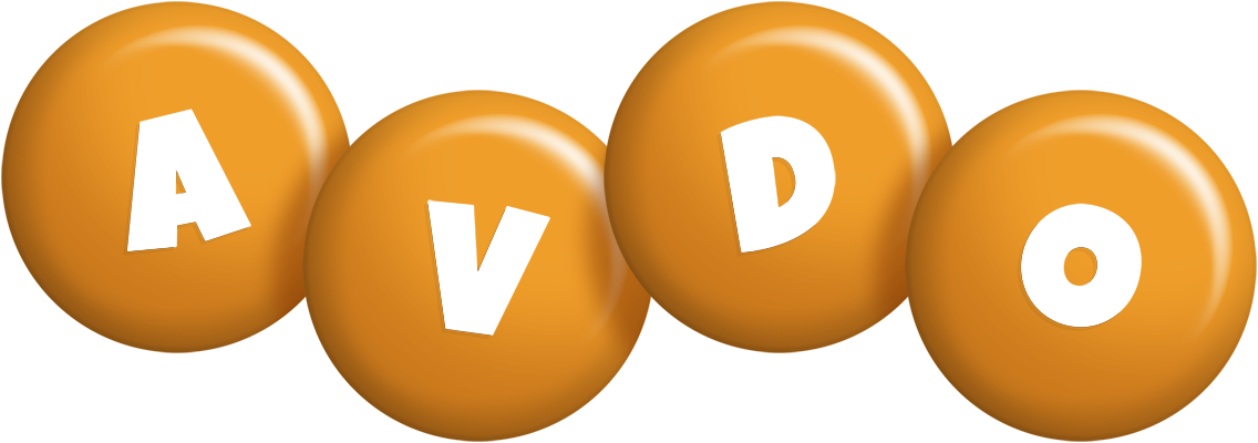 Avdo candy-orange logo