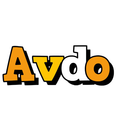 Avdo cartoon logo