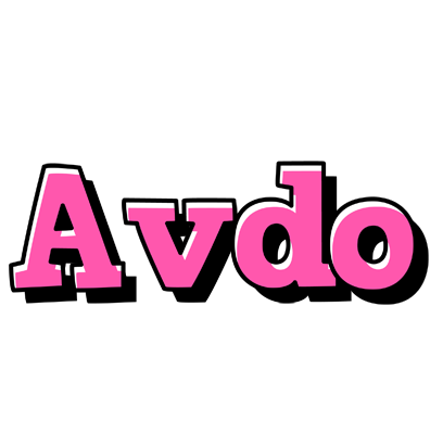 Avdo girlish logo