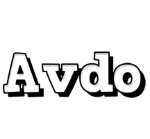 Avdo snowing logo
