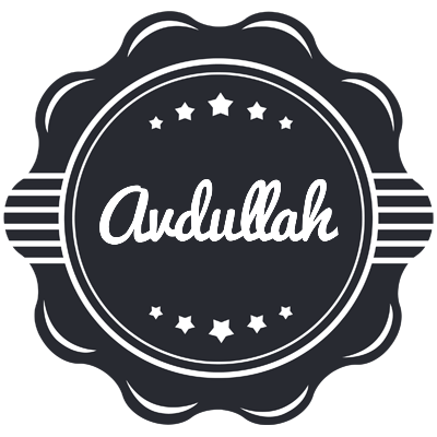 Avdullah badge logo