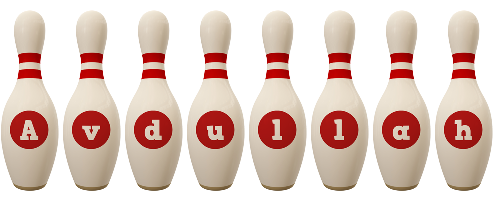 Avdullah bowling-pin logo