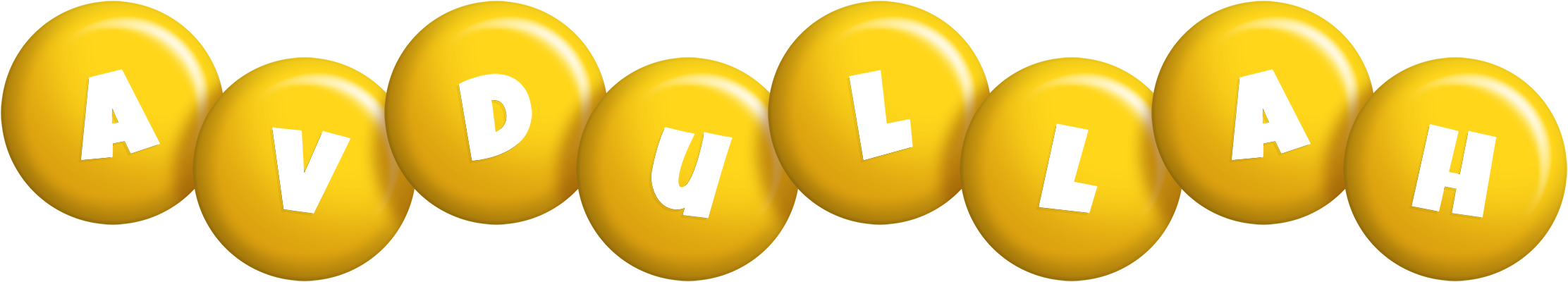 Avdullah candy-yellow logo