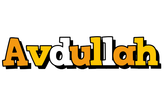 Avdullah cartoon logo