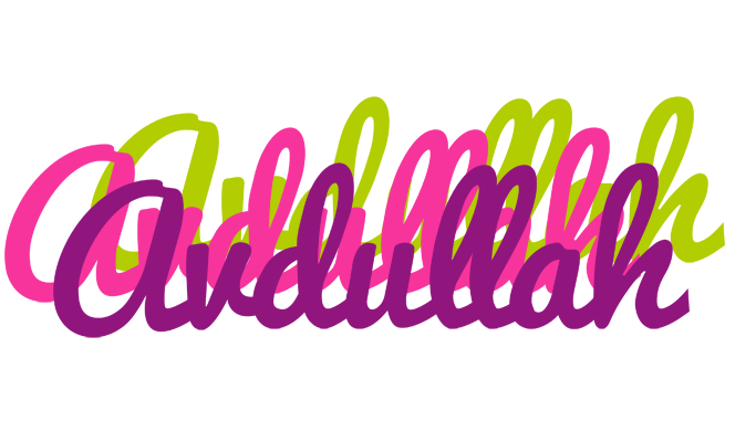 Avdullah flowers logo