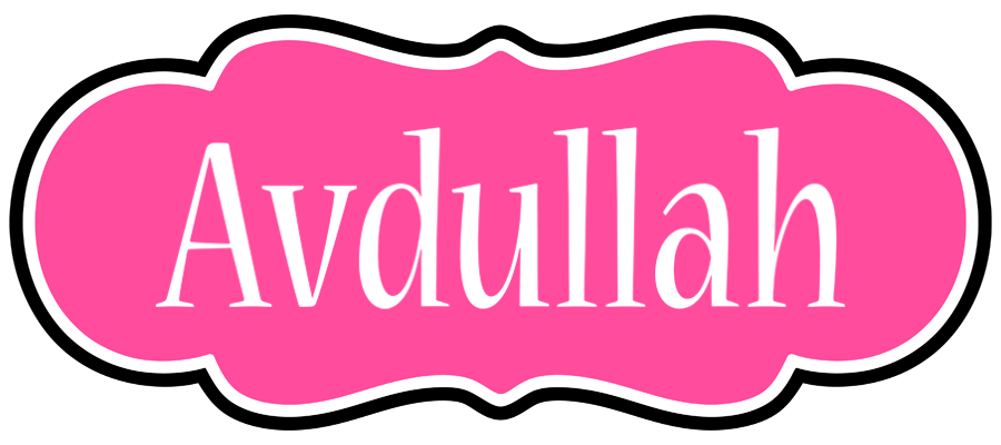 Avdullah invitation logo